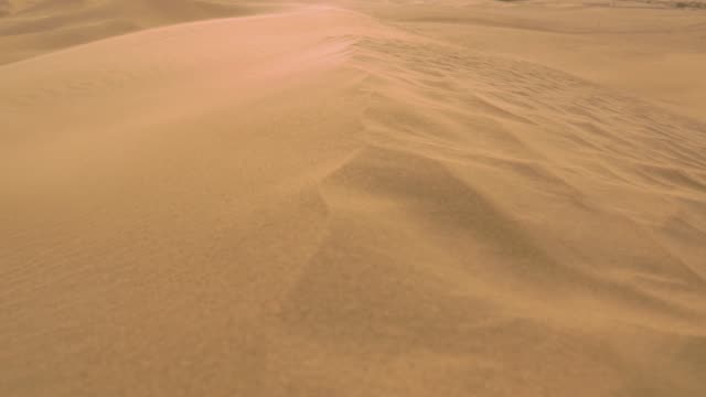 Dünen-in-der-Wüste.-Wind-treibt-Sanddünen-an