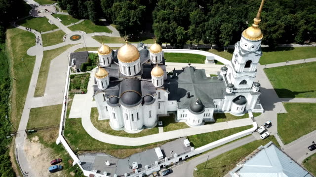 Dormins-Kathedrale-in-russischer-Stadt-Wladimir