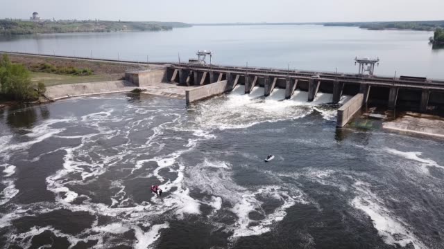 water-dam-on-the-river-in-Voronezh