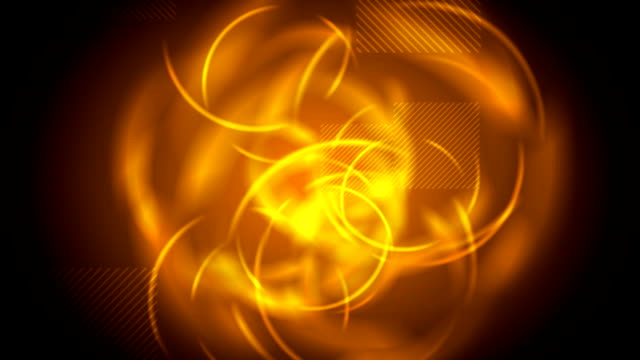 Tech-glowing-orange-abstract-video-animation