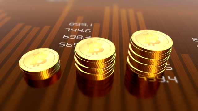 Glänzende-virtuelle-Währung-bitcoins