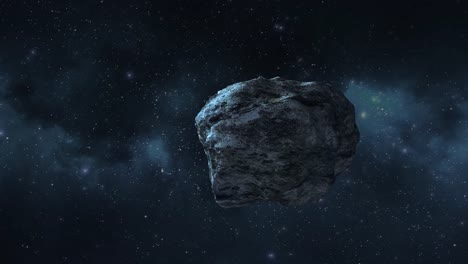 asteroid-flies-through-space