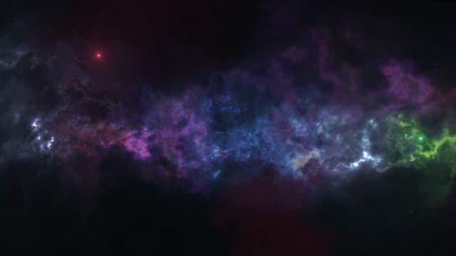 flight-in-deep-space,-stars-and-nebulae,-futuristic-composition