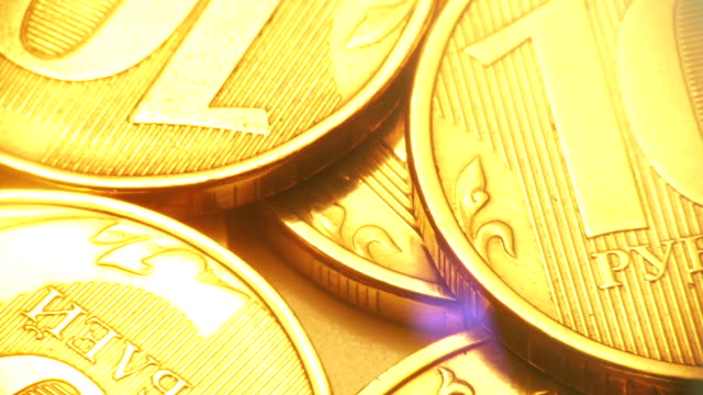 Goldene-Münzen.