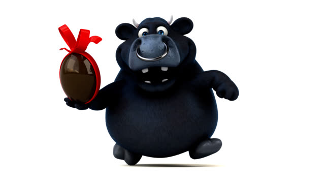 Fun-black-bull---3D-Animation