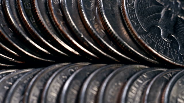 Viertel-US-Dollar-Münzen