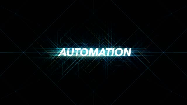 Digitale-Leitungen-Tech-Word---Automatisierung