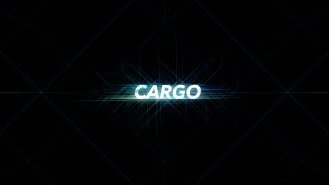 Digitale-Leitungen-Tech-Wort---CARGO