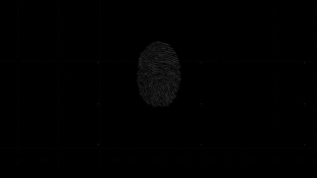 FullHD-Unique-Fingerabdruck-Identität-Kennwort-scan-Hintergrund