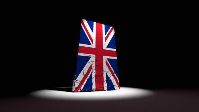 UK-Zusammenbruch-Flagge-Großbritannien-britische-England-Englisch-4k