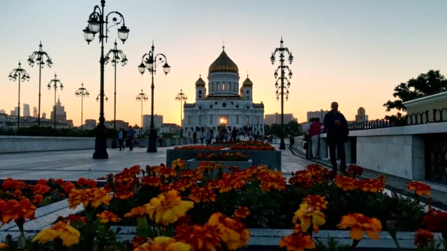 Kathedrale-von-Christus-dem-Erlöser,-Moskau,-Russland