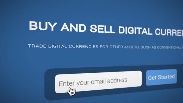 buy-and-sell-user-interface-digital-currency-get-starter-button,-animation
