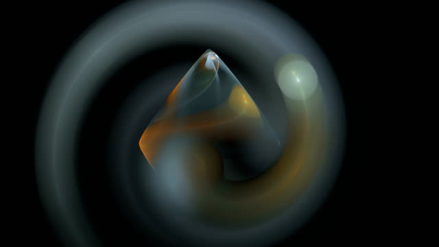 Abstrakte-Pyramide-Schleife-Bewegung-Hintergrund
