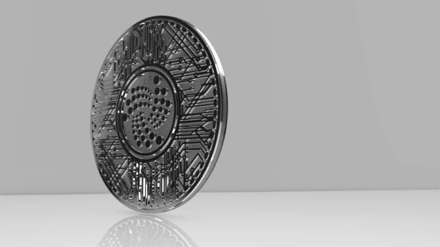 Moneda-de-la-IOTA-(MIOTA)-o-IOT-cryptocurrency-altcoin-Render-3D.