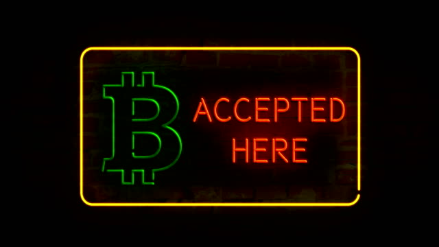 Bitcoin-acepta-neon