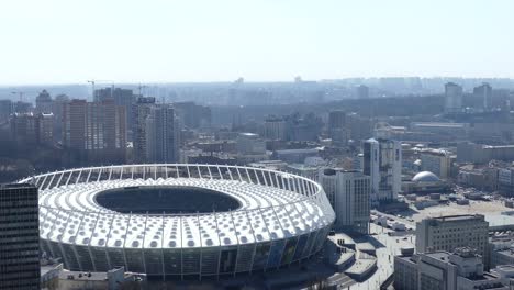 2018-UEFA-Champions-League-final,-panorama-stadium-in-Kiev.