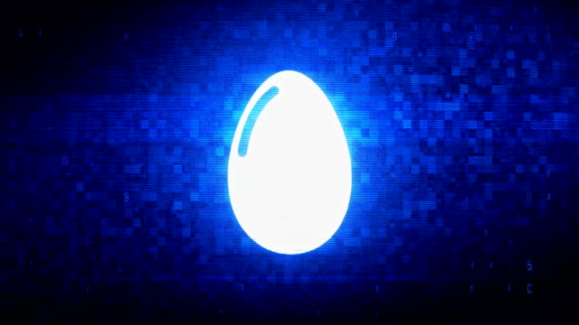 Huevo-Símbolo-de-ruido-de-píxeldigital-de-ruido-de-animación.