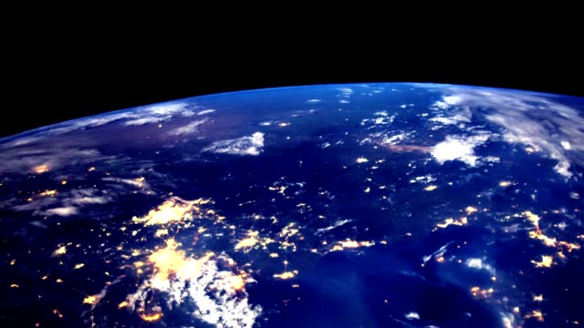 View-of-Earth at night