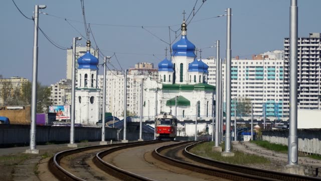 Tranvía-de-la-ciudad-de-Kiev