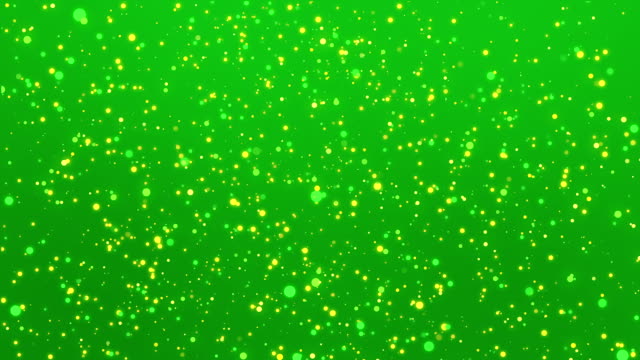 Green-sparkling-background