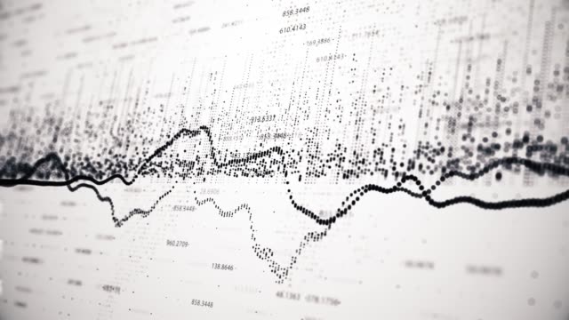 Cifras-financieras-y-los-diagramas-que-muestran-cambios-en-los-mercados