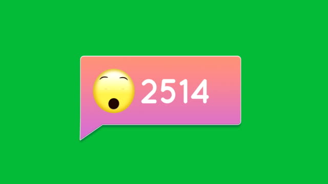 Überrascht-Gesicht-Emoji-mit-zunehmender-Anzahl-4k