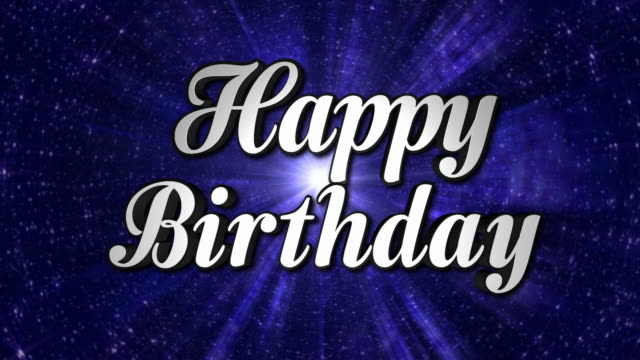 Happy-Birthday-Animation-Text-and-Disco-Dance-Background,-Zoom-IN/OUT-Rotation,-with-Alpha-Channel,-Loop