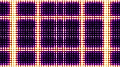 Squares-Bulb-Lights-Background,-Loop,-4k