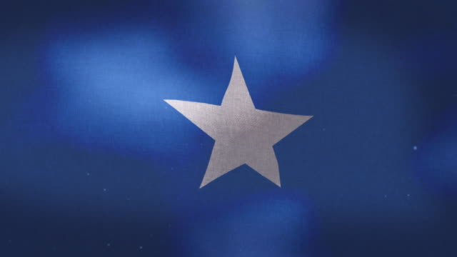Somalia-National-Flag---Waving