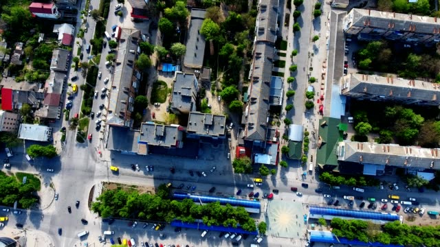 Vista-panorámica-de-drones-aéreos-de-la-ciudad