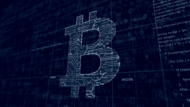 Bitcoin-symbol-futuristic-sketch
