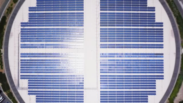 Große-Solar-Panel-Farm