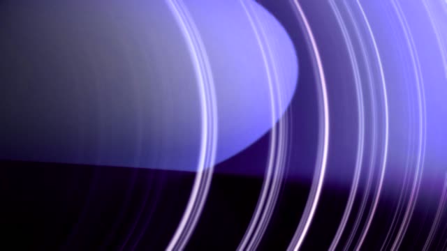 Abstract-animation-of-white-lines-moving-in-circles-on-a-purple-background.-Circles-animation