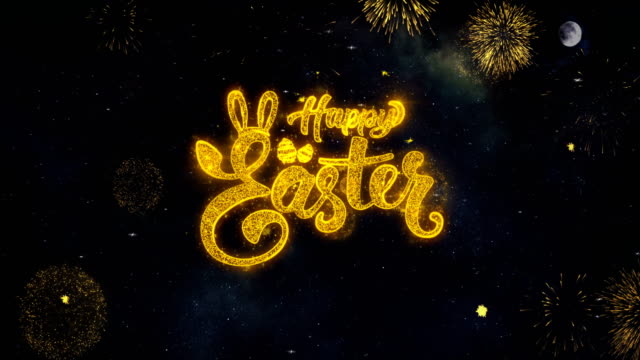 Feliz-Easter_1-texto-deseos-revelan-de-las-partículas-Firework-tarjeta-de-felicitación.