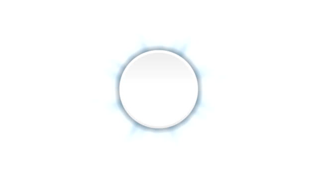 Animierte-blaue-Strahlen-Hintergrund-mit-leeren-Kreis