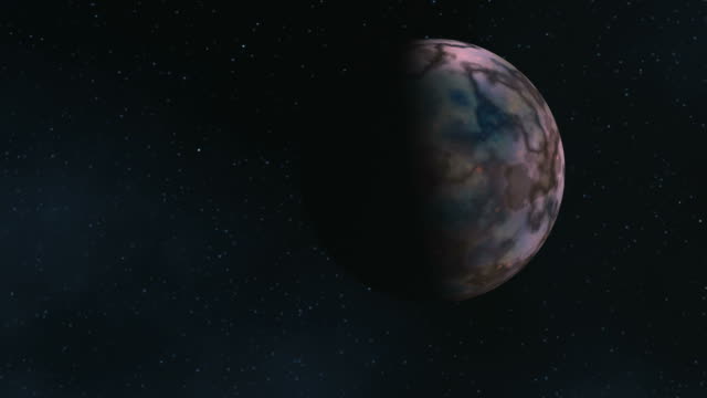 Nähert-sich-einen-fremden-Planet