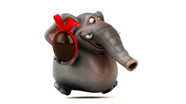 Divertido-elefante---animación-3D