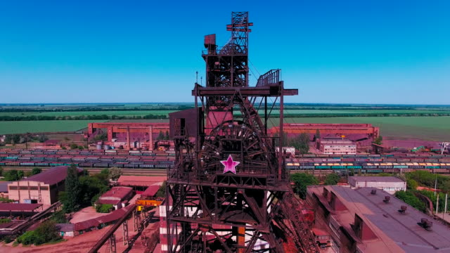 Iron-ore-Mine-Industrial-Complex.-Aerial