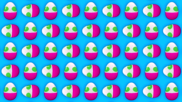 animated-pattern,-Easter-eggs,-footage-ideal-for-wallpapers,-Easter-period-theme