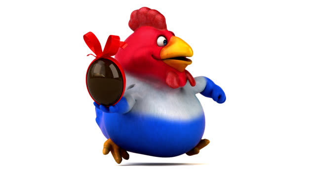 French-chick---3D-Animation