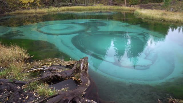 Amazing-Blue-Geyser-Lake-in-the-Mountains.