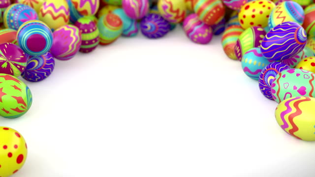 Easter-eggs-on-solid-White-background.