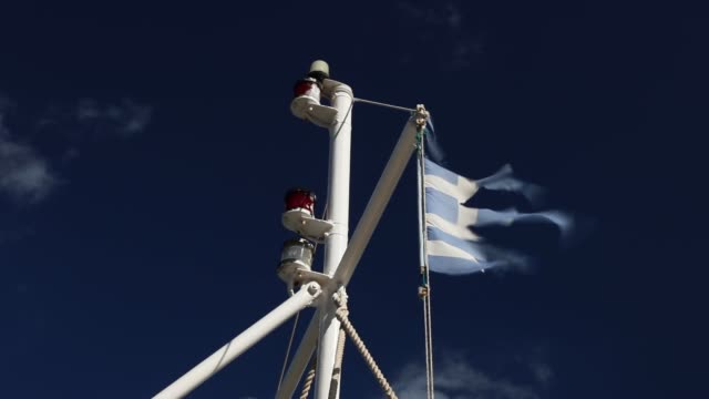 Zerlumpten-griechische-Flagge
