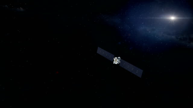 Nave-espacial-Dawn-acercándose-a-Ceres