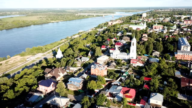 View-from-drones-of-historical-part-of-the-Murom