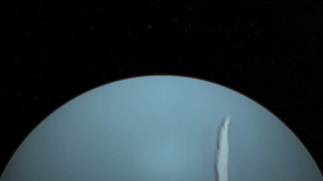 Fliegen-über-dem-Planeten-Uranus