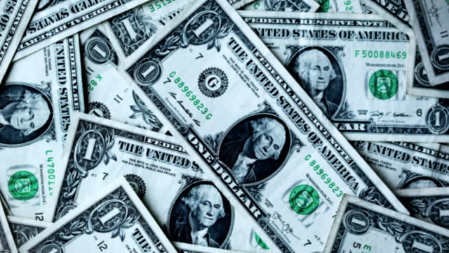 4K-One-U.S.-Dollar-Banknote-Animation|Loopable
