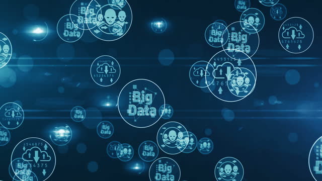 Big-Data-Technologie-Symbolschleife