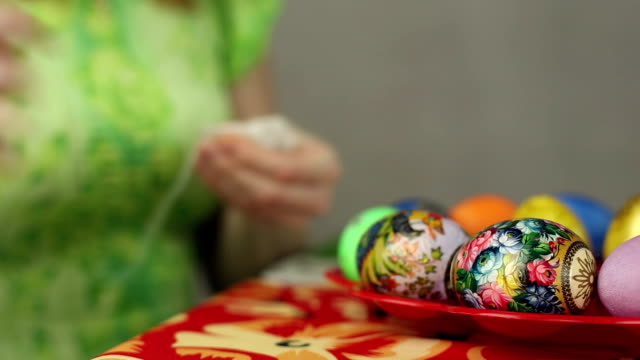 Preparation-of-Easter-eggs,-the-feast-of-the-passover