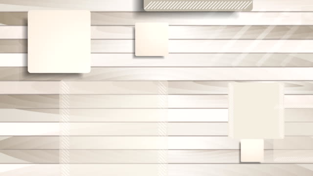 Braun-abstrakte-Quadrate-auf-einem-hölzernen-Hintergrund-animation
